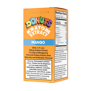 Donuts - Kratom Extract - Gold Mango Shot