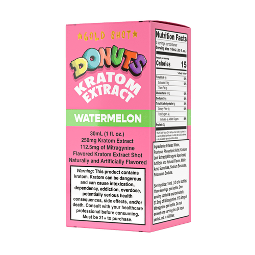 Donuts - Kratom Extract - Gold Watermelon Shot