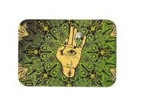 Cargar imagen en el visor de la galería, Afghan Hemp - Metal Tray Kit w/ Magnetic Lid
