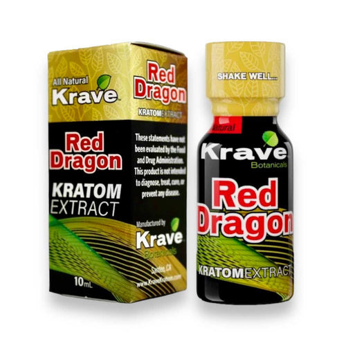 Krave Kratom - Red Dragon Extract Shot