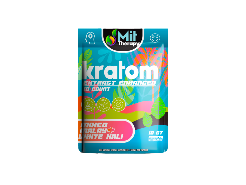 *MIT Therapy Mixed Malay + White Kali*-10ct x 1 Pouches (10 Total Capsules)