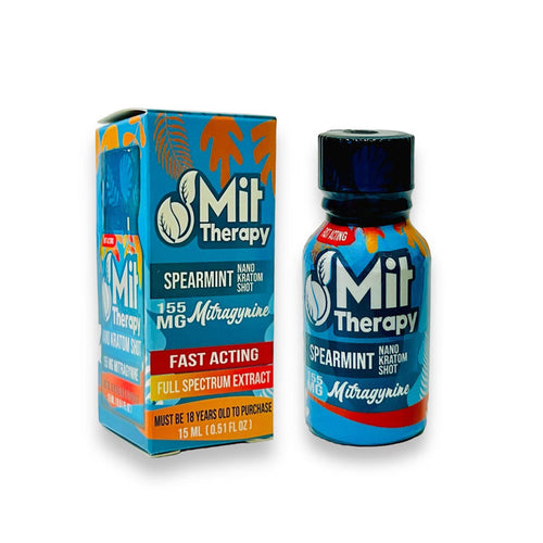 Mit Therapy - Nano Kratom Extract Shot Spearmint 155mg 15ml