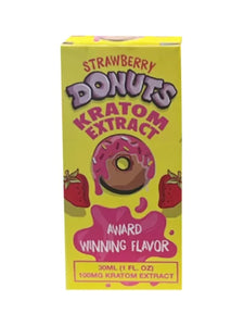 Donuts - Kratom Extract - Original Strawberry Shot