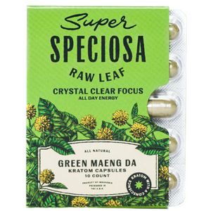 Super Speciosa - Green Maeng Da - 10 Capsules