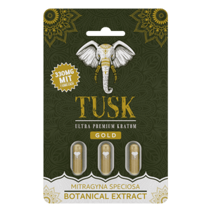 TUSK KRATOM - Gold Extract Capsules