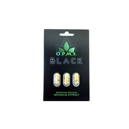 OPMS - Black Kratom Extract Capsules