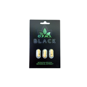 OPMS - Black Kratom Extract Capsules