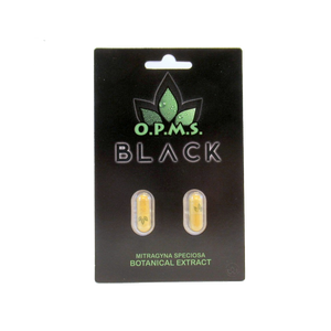 OPMS - Black Kratom Extract Capsules