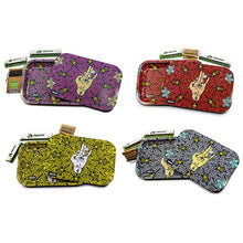 Cargar imagen en el visor de la galería, Afghan Hemp - Metal Tray Kit w/ Magnetic Lid