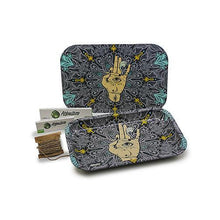 Cargar imagen en el visor de la galería, Afghan Hemp - Metal Tray Kit w/ Magnetic Lid